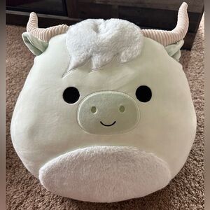 Squishmallows 16" Iver the Highland Cow Longhorn Plush